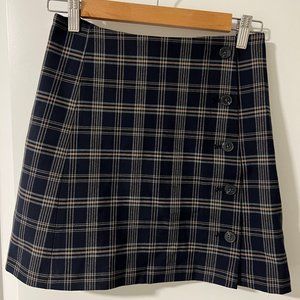 Sunday Best Plaid Mini Skirt
